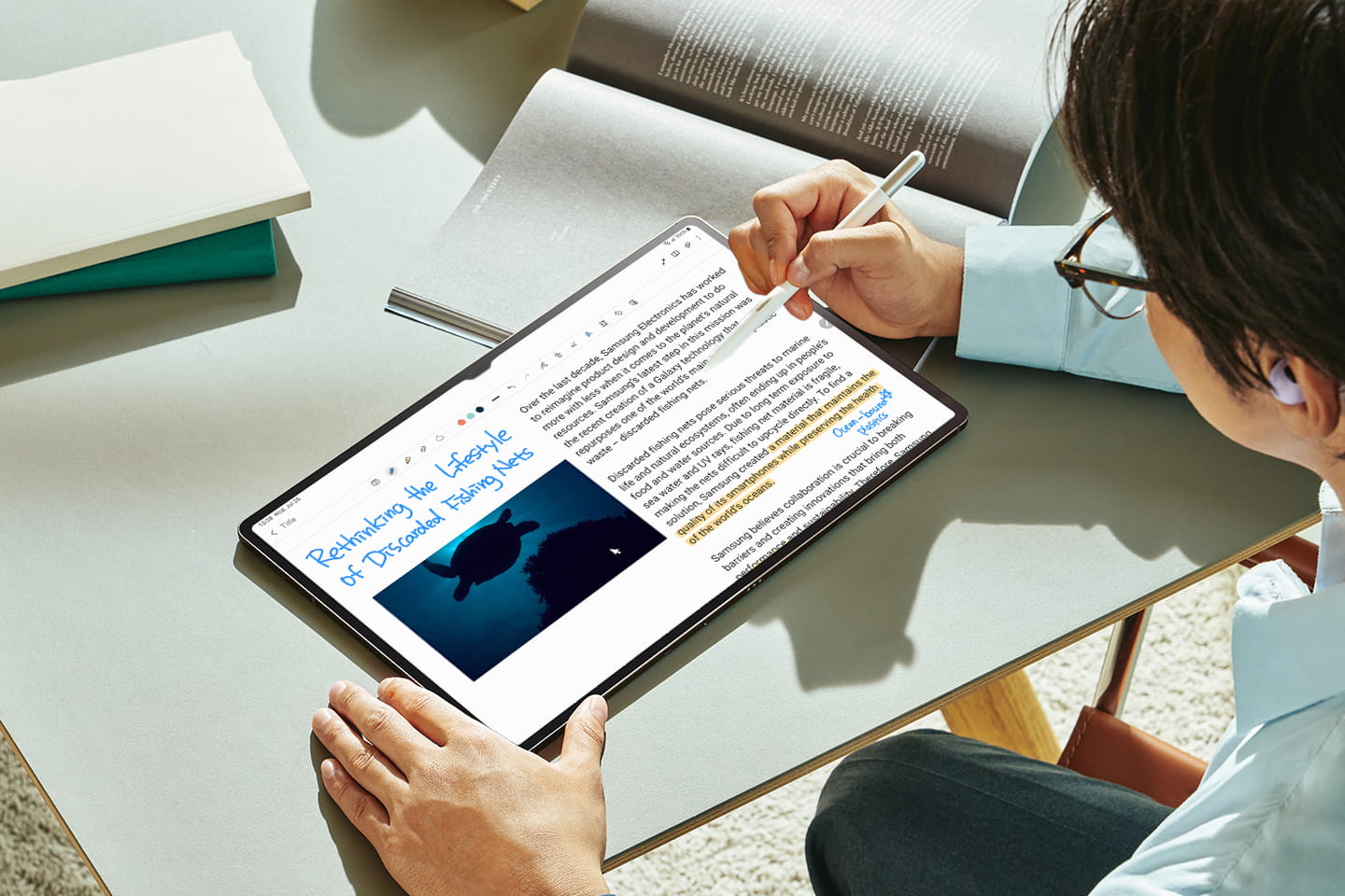 Egyetemen is kiválóan teljesít a Samsung Galaxy Tab S9