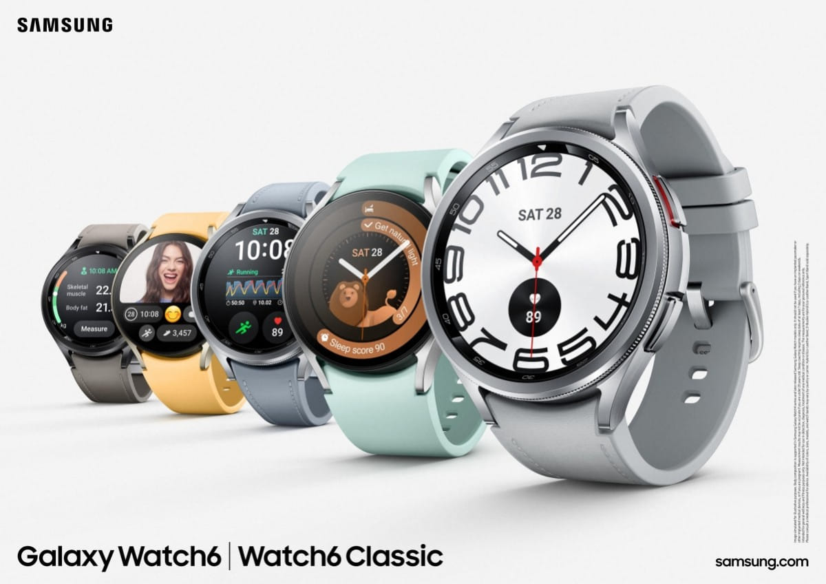 A Samsung visszahozza a forgó előlapot a Galaxy Watch6 sorozattal