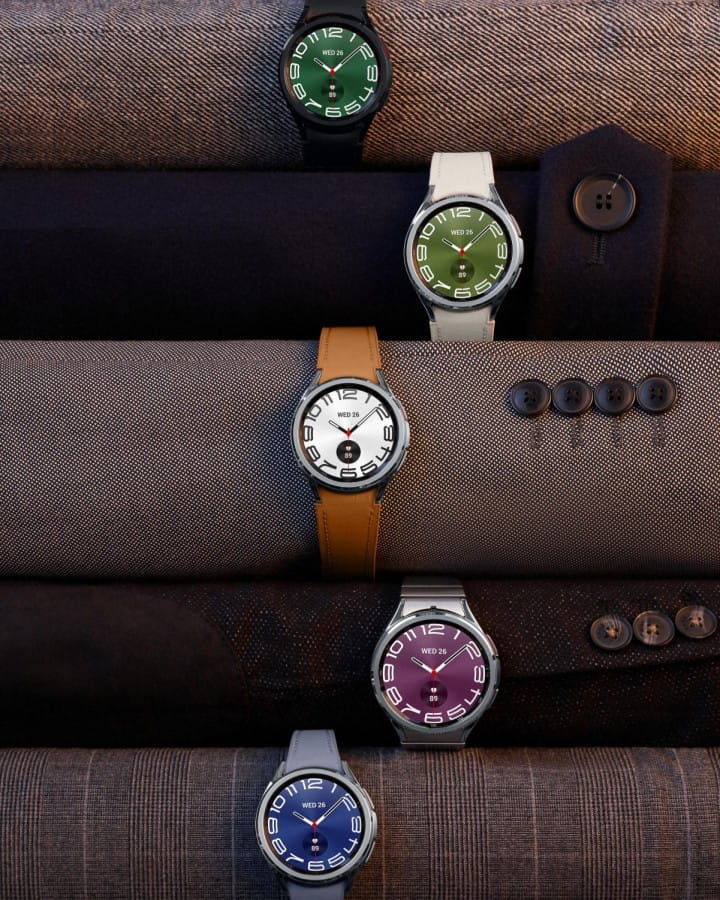 A Samsung visszahozza a forgó előlapot a Galaxy Watch6 sorozattal