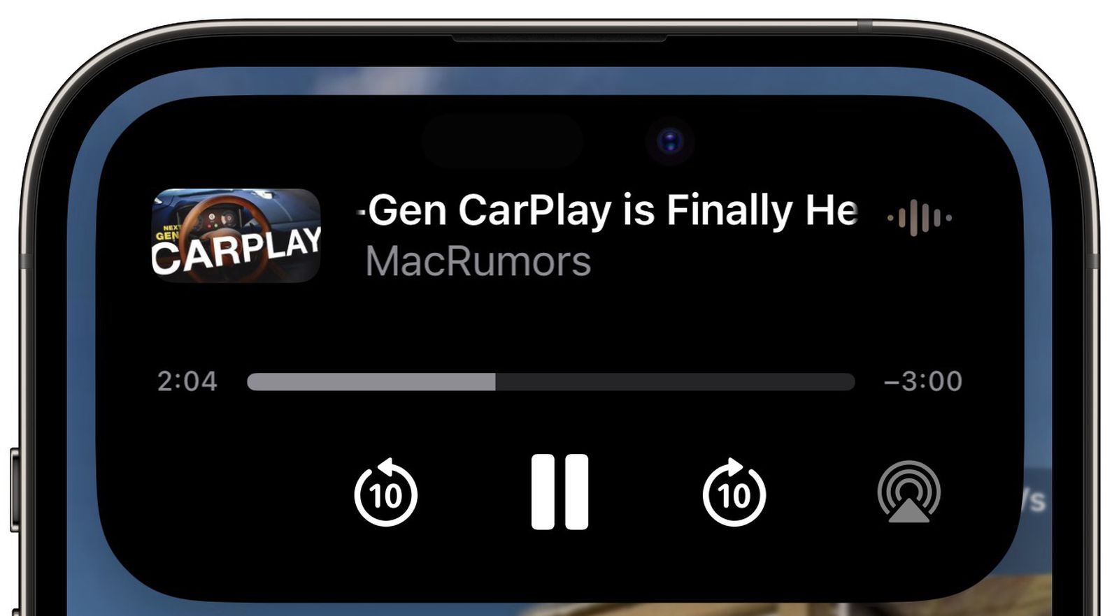 Így fut a háttérben a YouTube lezárt iPhone-on