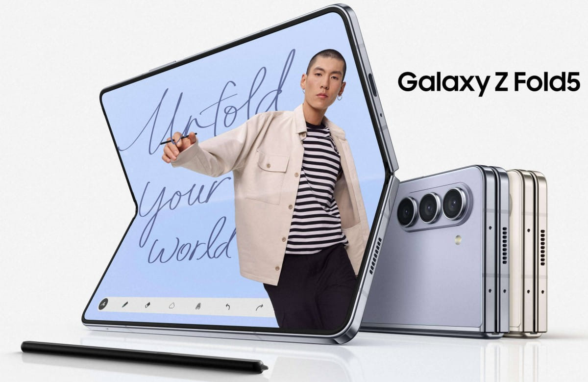 Hivatalosan is megérkezett: laposan záródik a Samsung Galaxy Z Fold5 