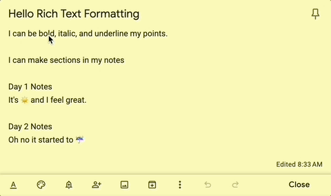 Végre! Hiánypótló funkciót kapott a webes Google Keep
