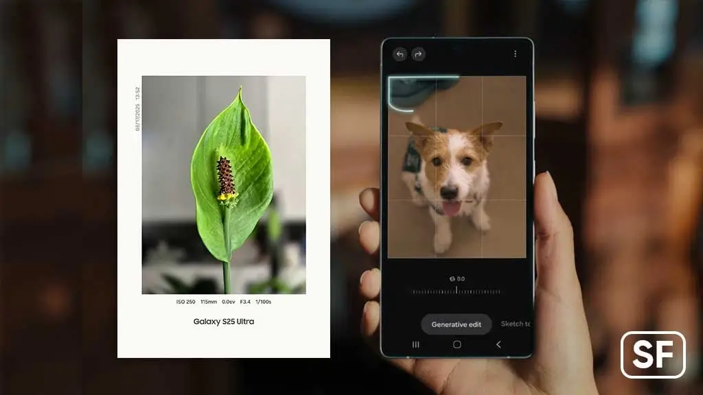 A Galaxy S25 és a Z Fold7 kapják elsőként a One UI 8 új vízjelezési megoldását