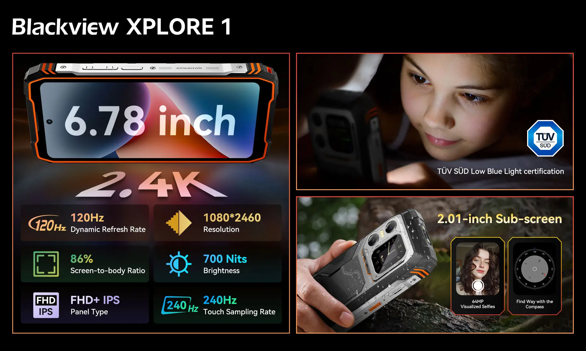 Blackview XPLORE 1 – a világ első 5G AI szörnyetege 20.000 mAh akkumulátorral