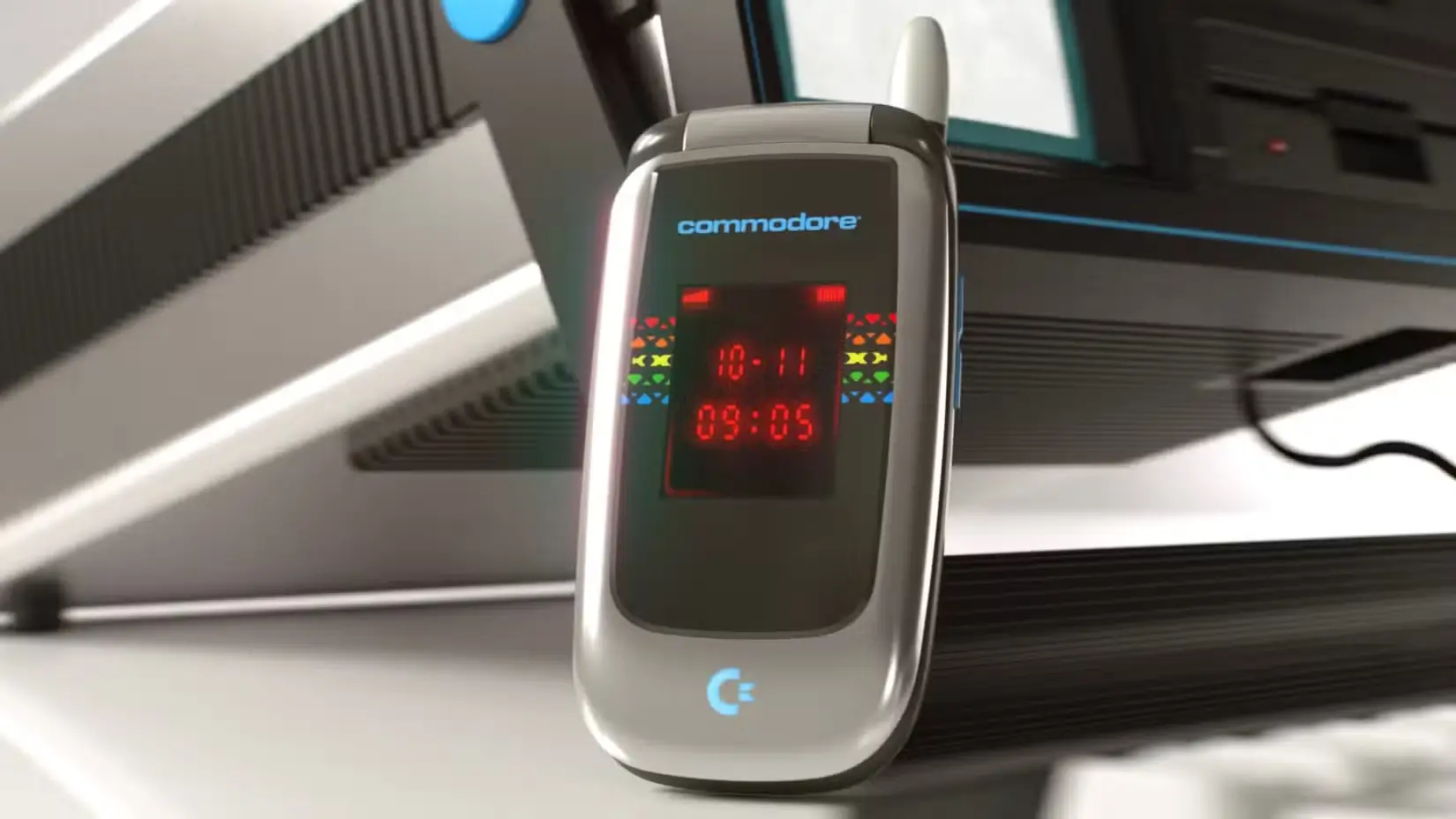 A Commodore visszatér: jön a Callback 8020, a hajlítható telefon, amely a digitális túlterheltség ellen harcol