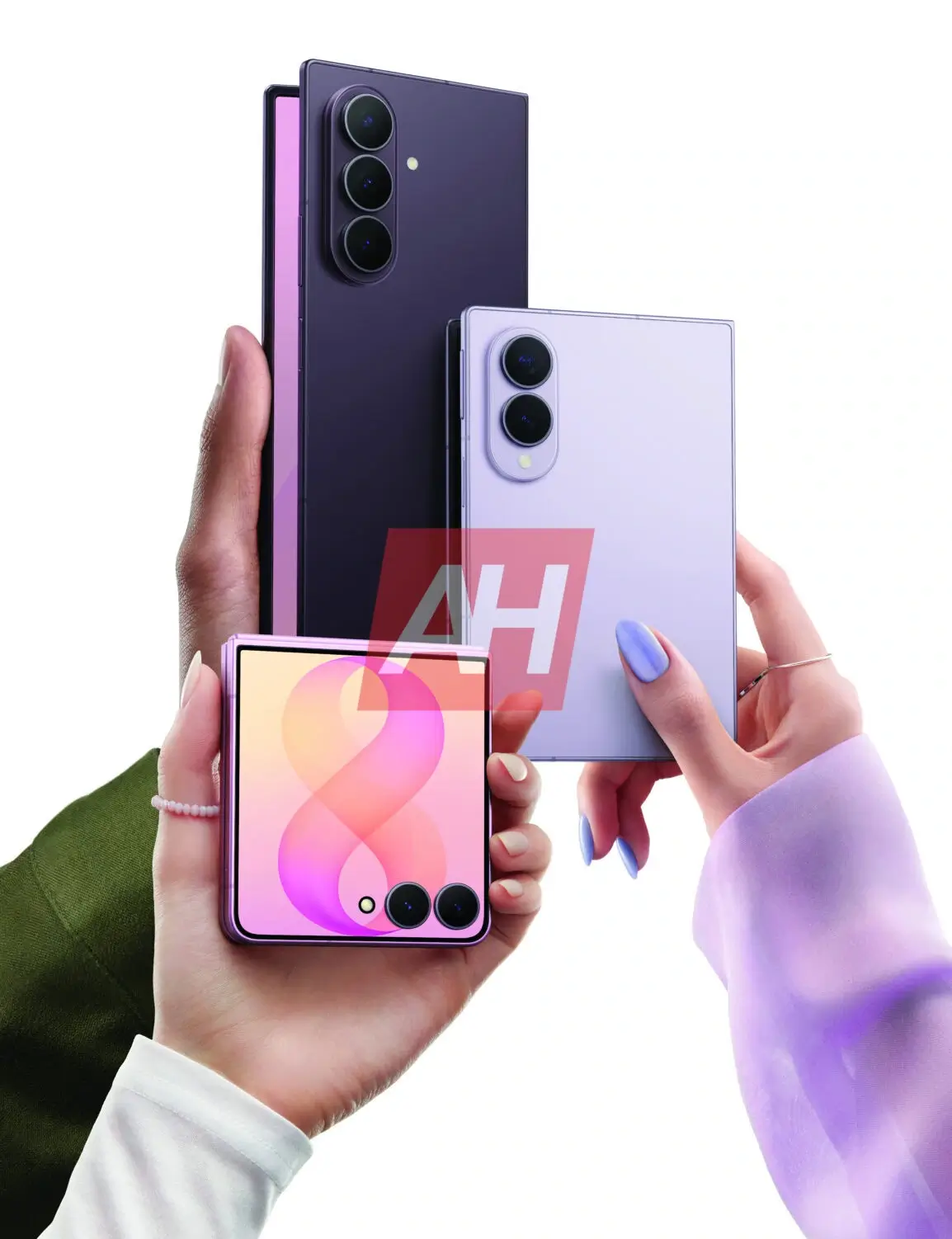 Friss színekben a Galaxy Z Fold8, a Galaxy Flip8 és az új okosórák (hivatalos képekkel)