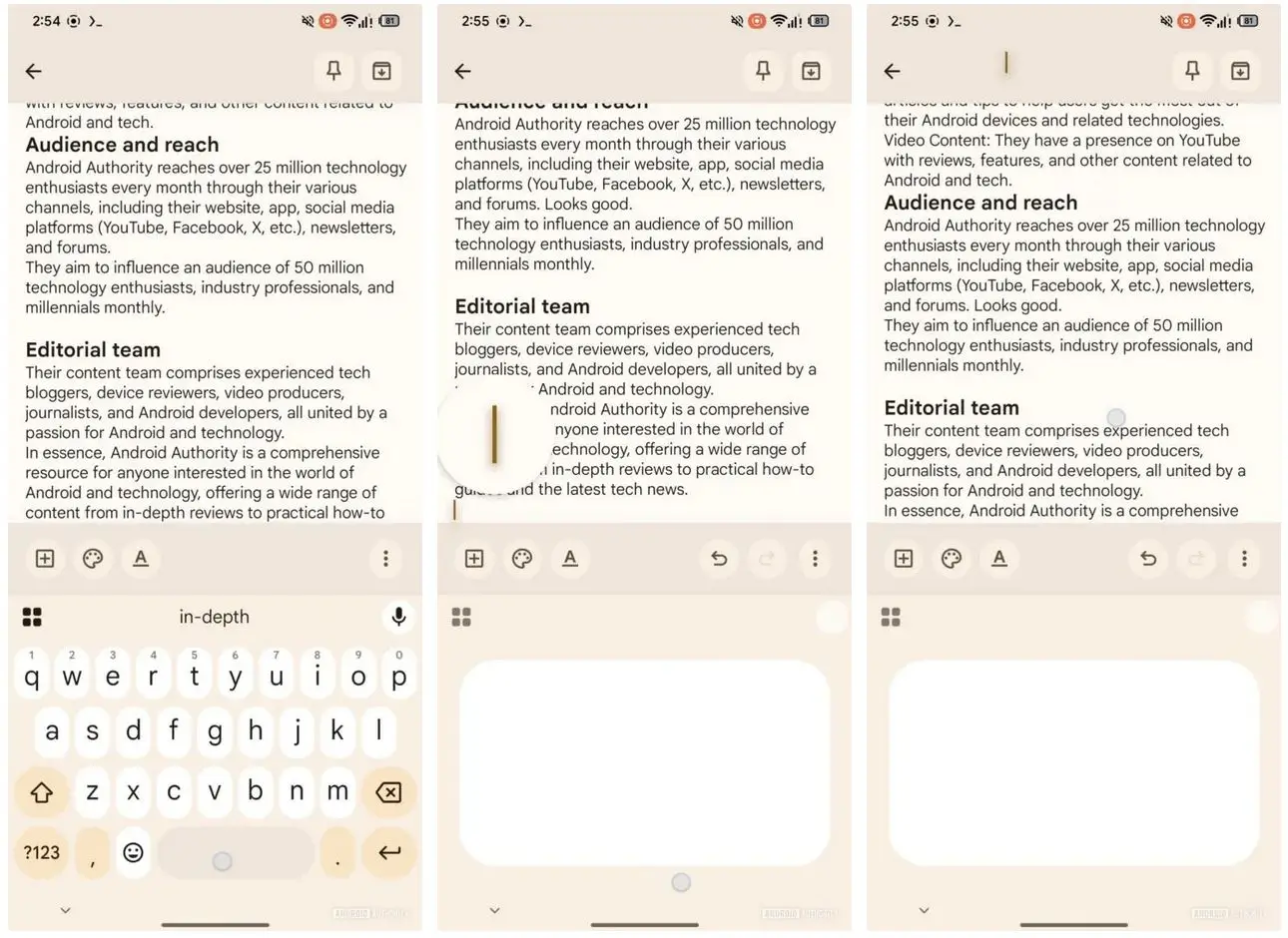Virtuális trackpaddé válhat a Gboard – új kurzormód érkezhet a Google billentyűzetébe