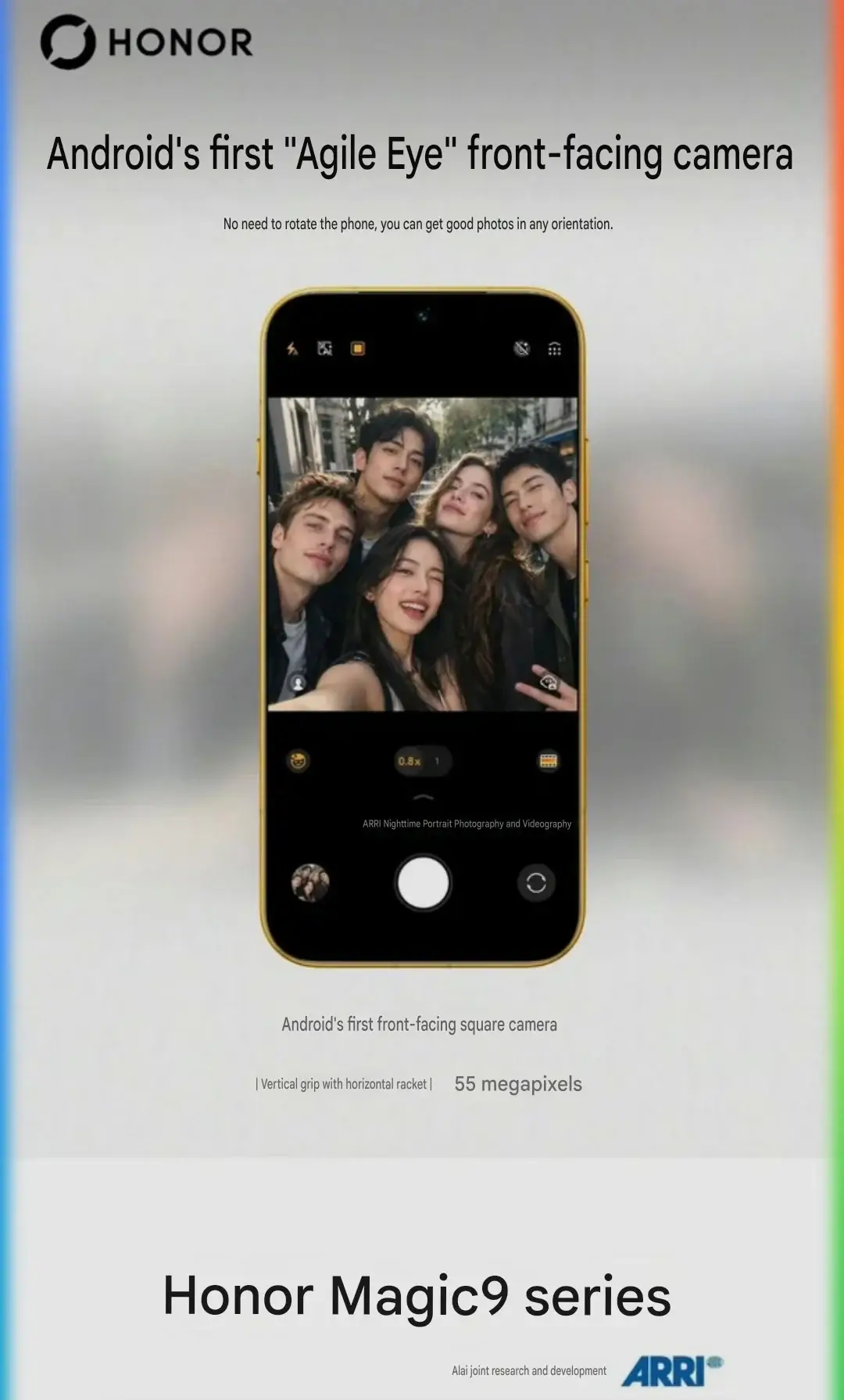 Honor Magic 9: 11.000 mAh-s akkumulátorral és szögletes szelfikamerával jön az új csúcsmobil