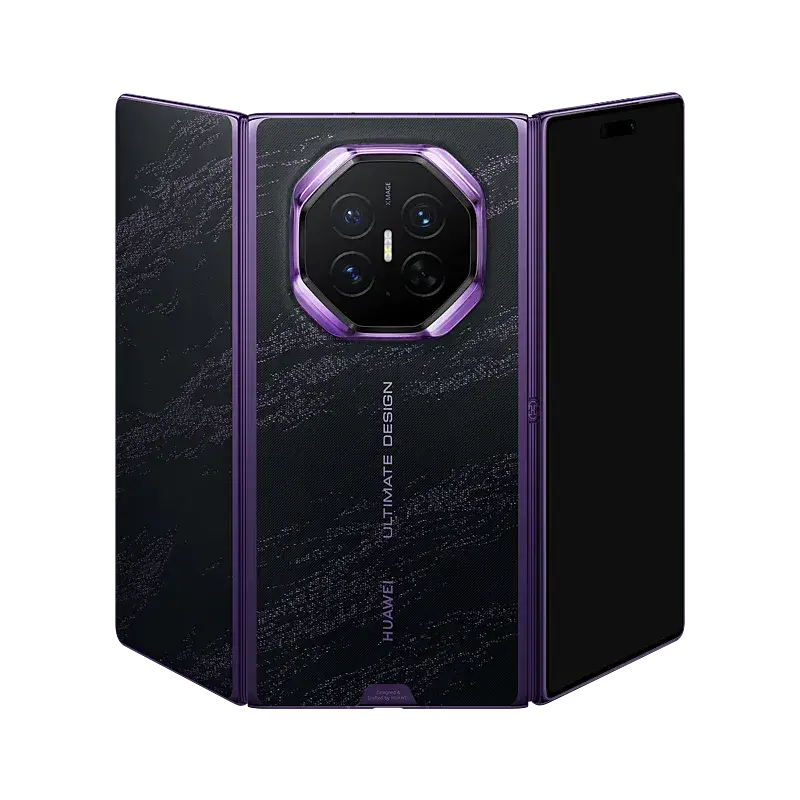Új szintre lépnek a hajlítható telefonok: így néz ki a Huawei Mate XT 2 trifold
