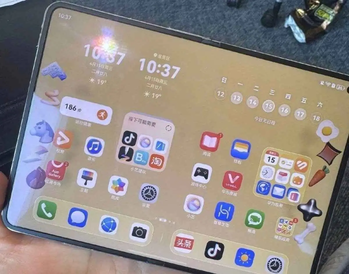 Képeken és videón a Huawei Pura X Max a holnapi bejelentés előtt