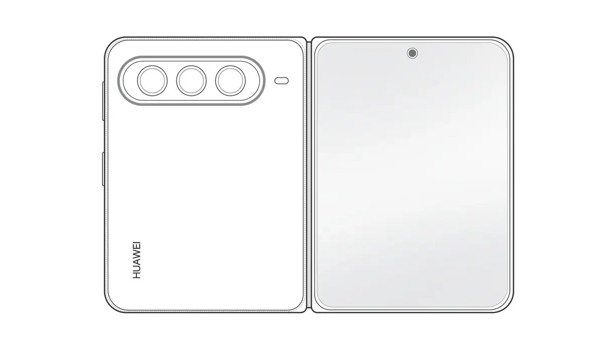 Ilyen lesz a jövő csúcs hajlítható mobilja: kiszivárgott a Huawei Pura X Max dizájnja