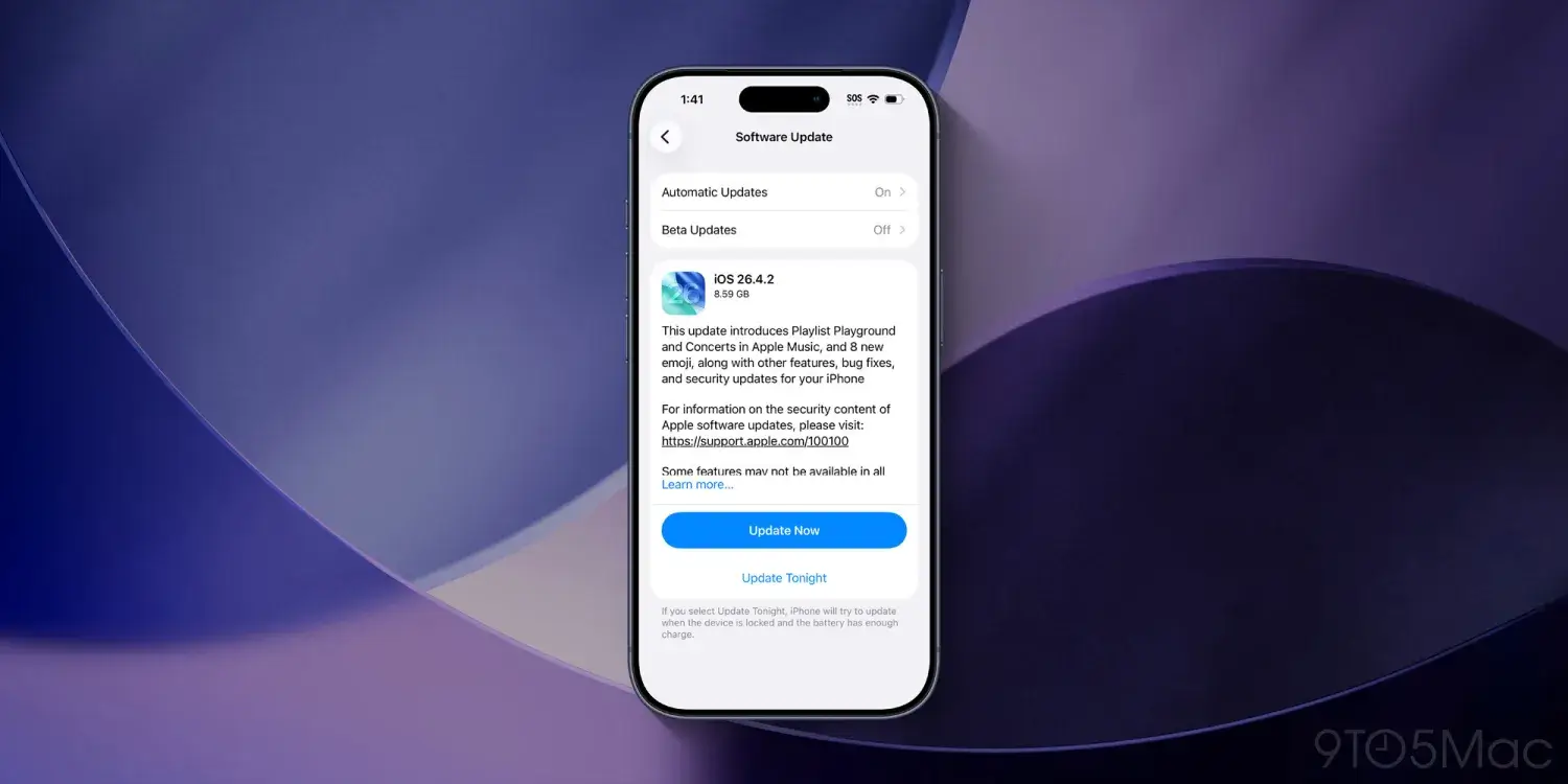 iOS 26.4.2: új hibajavító frissítés érkezett az iPhone-okra