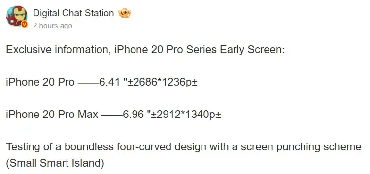 iPhone 20 Pro: óriási kijelző és négy oldalon ívelt kialakítás