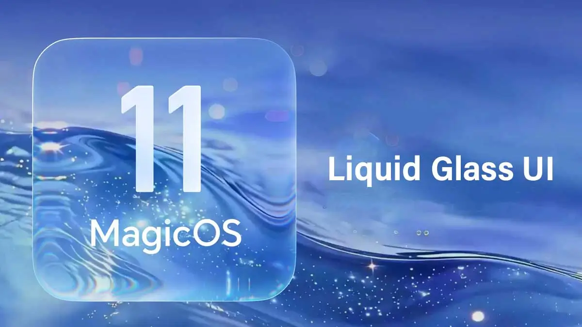 Honor MagicOS 11: kiszivárgott videón a látványos Liquid Glass kezelőfelület