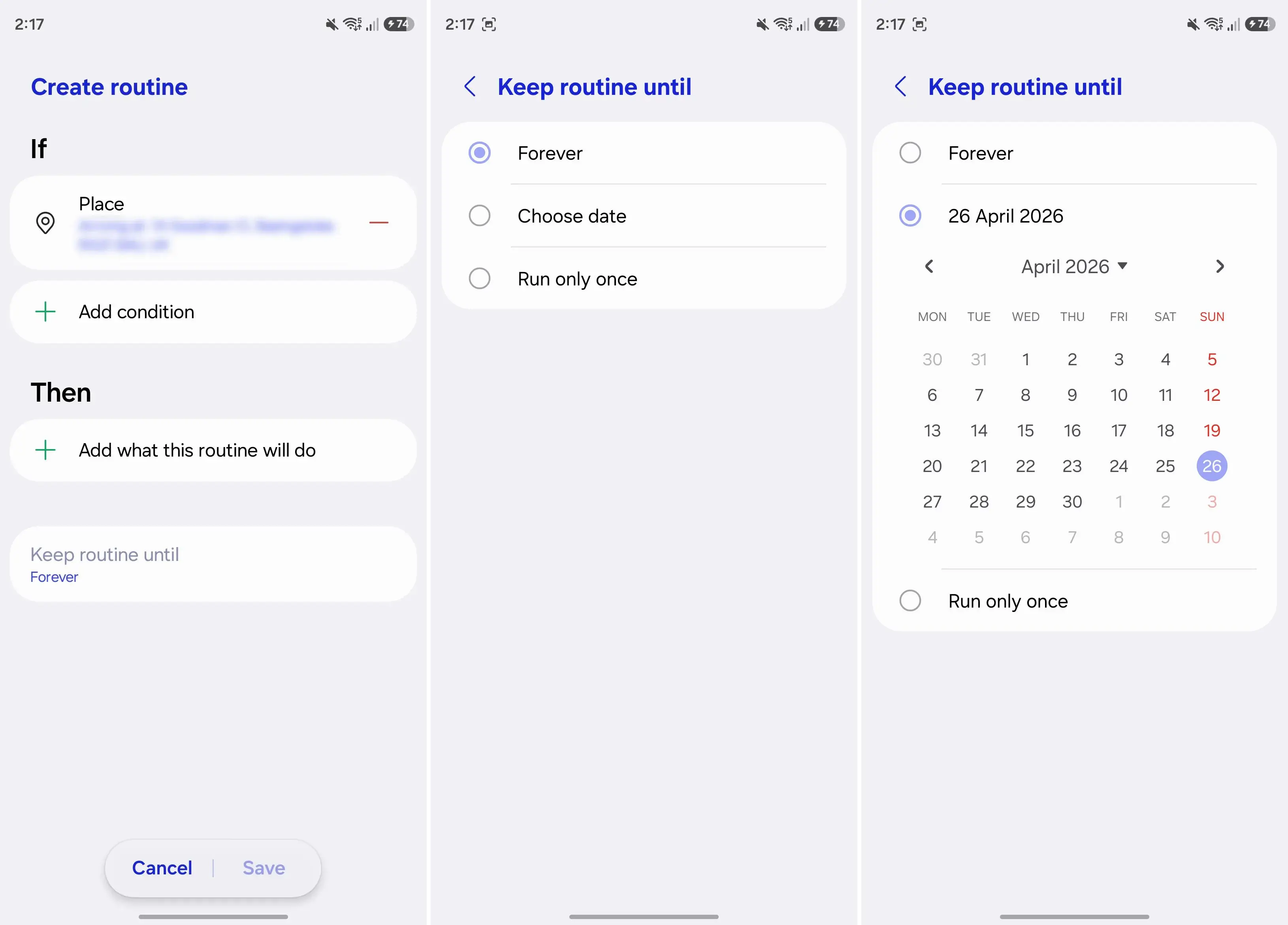 Rugalmasabb rutin automatizálás érkezik a One UI 8.5-ben