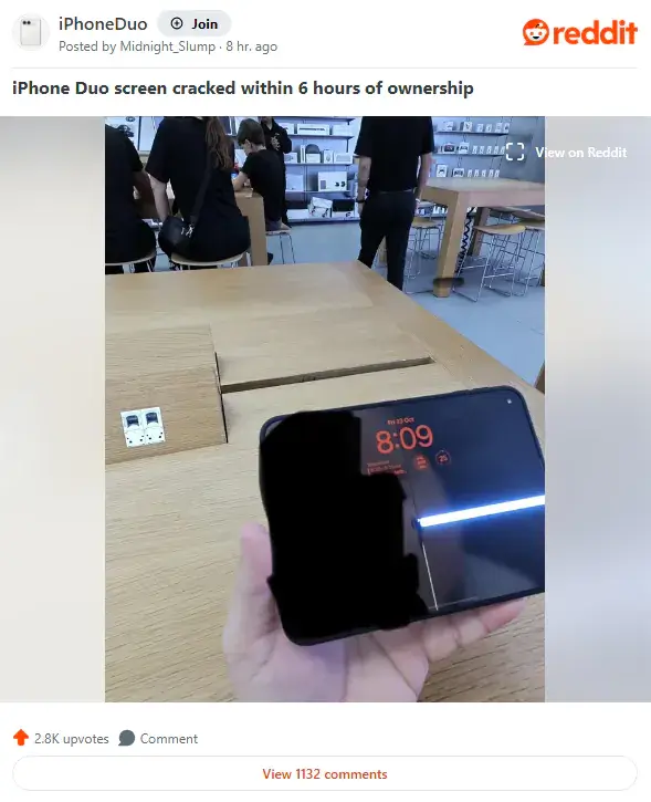 Újabb komoly kérdőjelek merültek fel az iPhone Duo tartósságával kapcsolatban