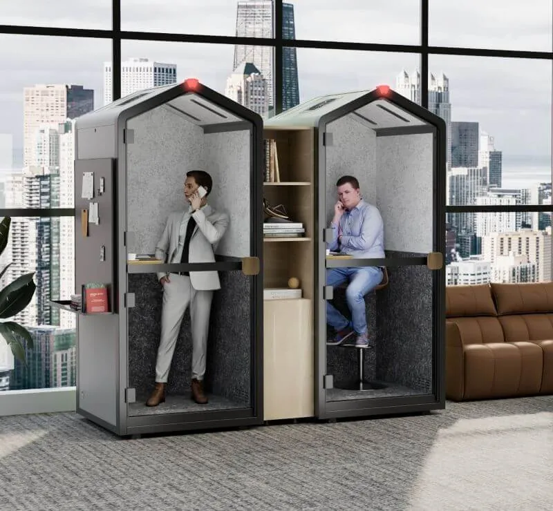 Akusztikus irodai fülke: a csendesebb, hatékonyabb munkavégzés új alapja