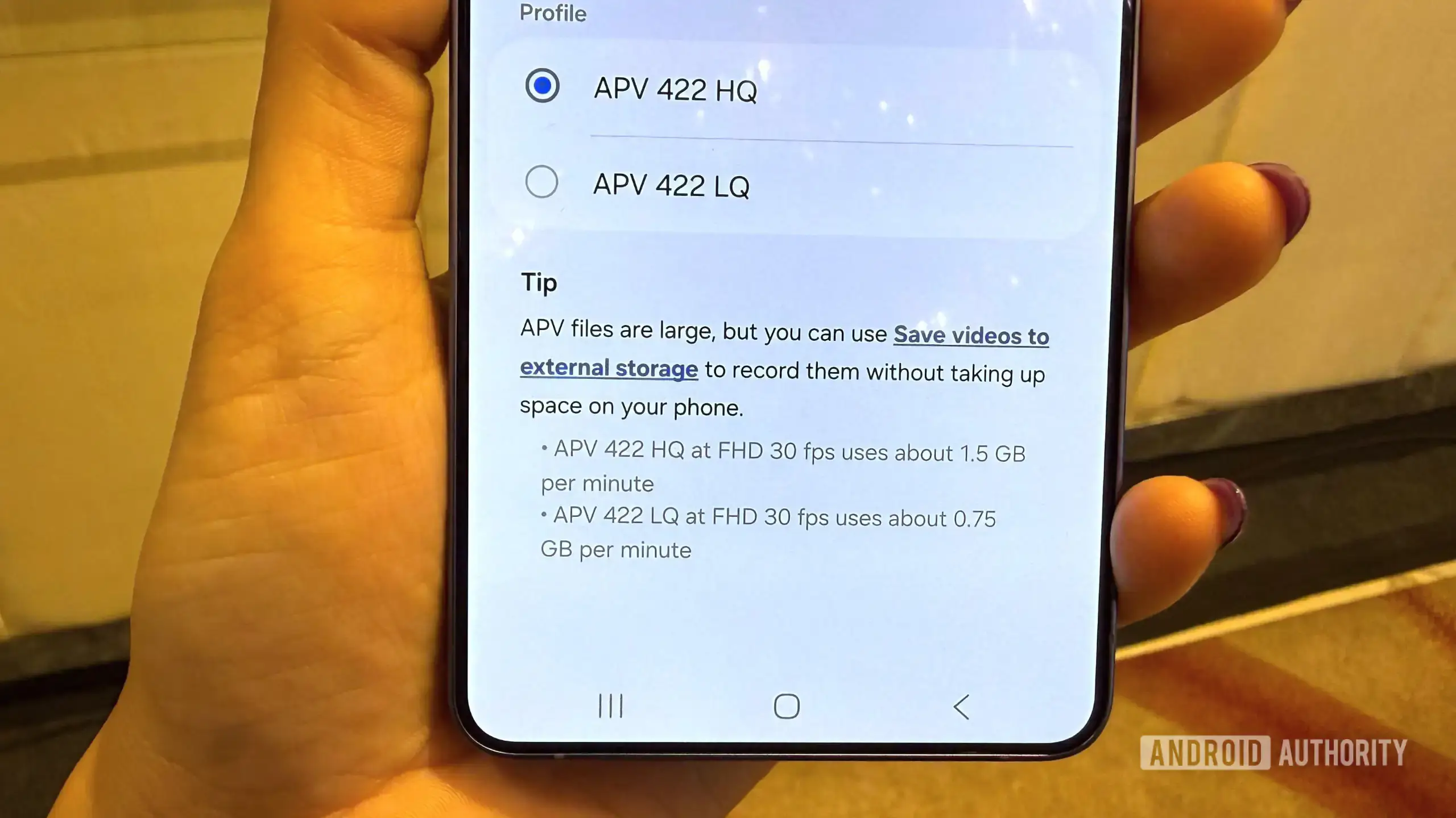 iPhone-ok, figyelem! A Samsung Galaxy S26 Ultra az első telefon az APV videokodekkel