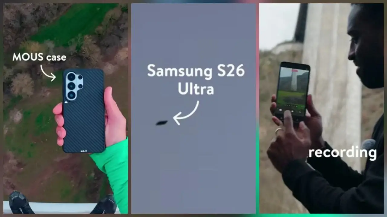 Elképesztő ejtésteszt: 150 métert zuhant a Galaxy S26 Ultra