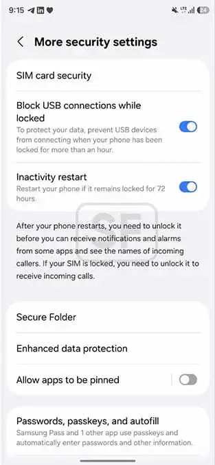 Új biztonsági funkció érkezett a Galaxy S26 telefonokra – automatikus újraindítás védi az adatokat
