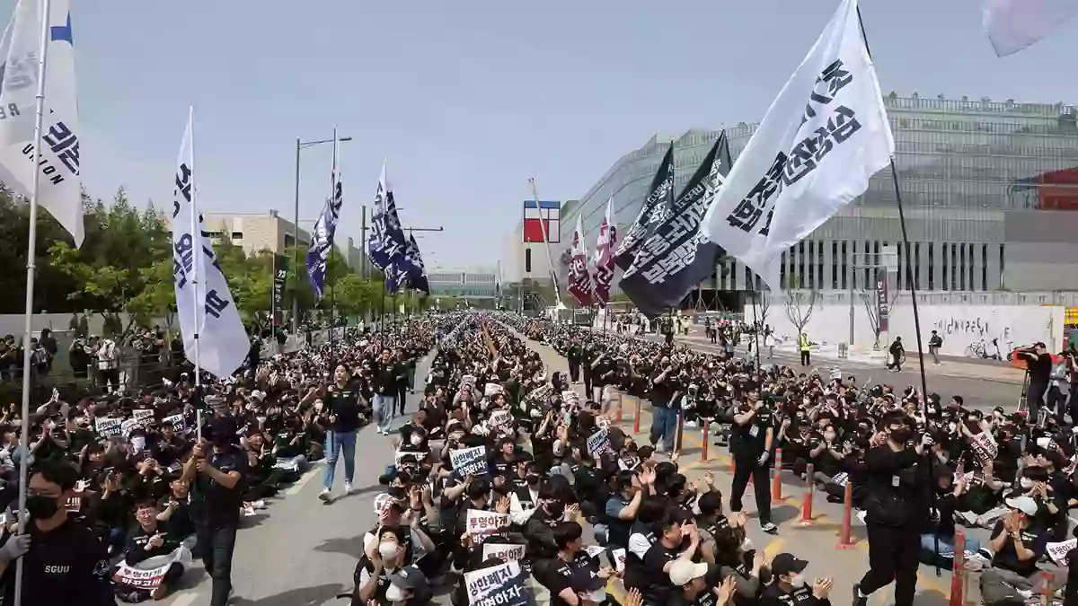 Történelmi sztrájk fenyegeti a Samsungot