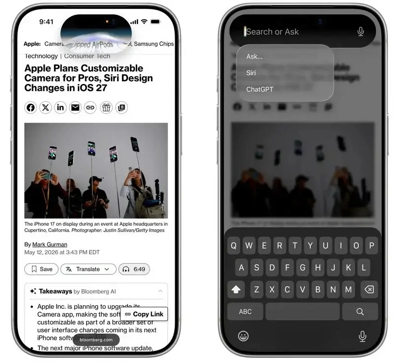 iOS 26.5.1: Fontos hibát javít az Apple az iPhone Air és az iPhone 17 modelleken