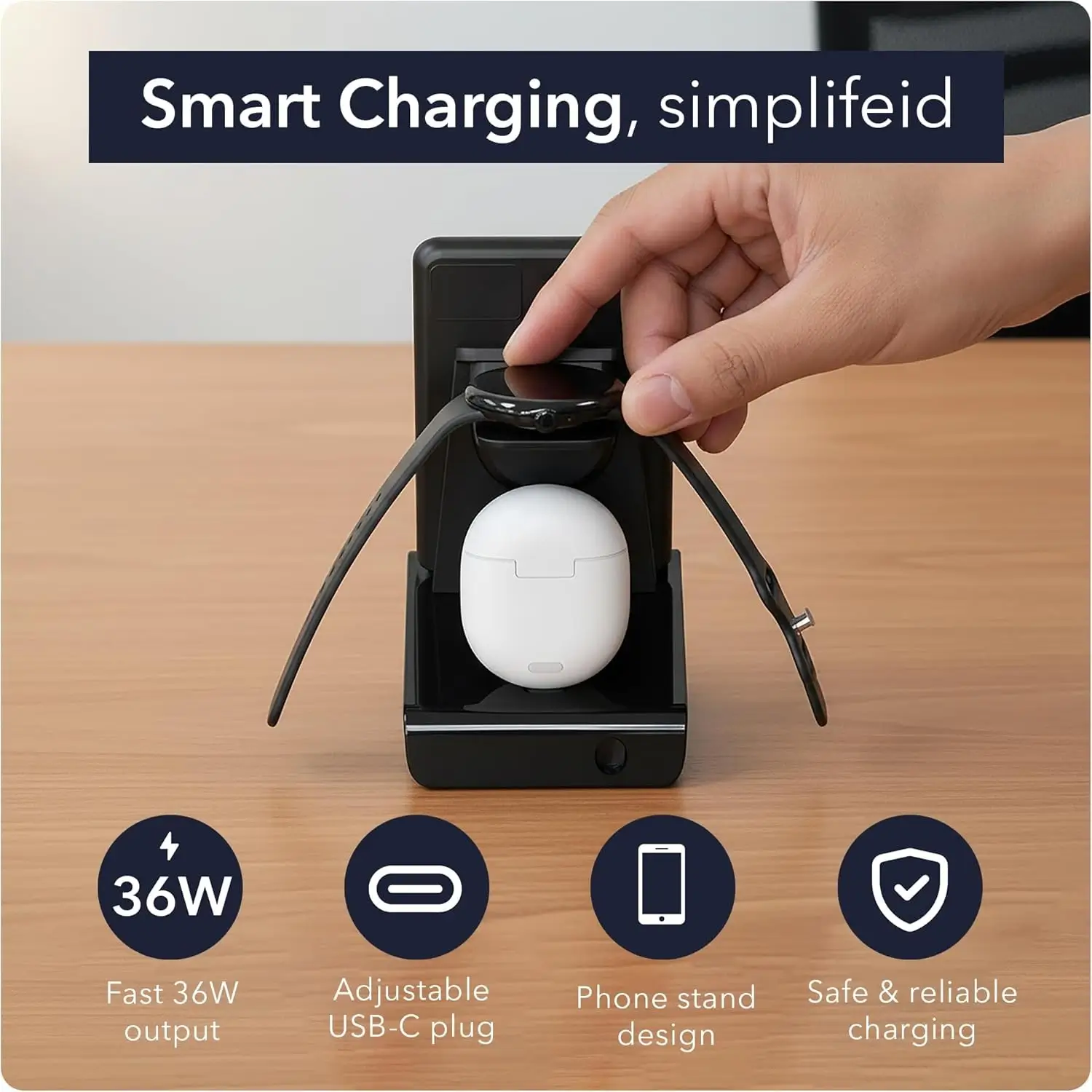 Új Pixel kiegészítő jelent meg: egy dokkolóval töltheted a telefonod, az órád és a fülhallgatód