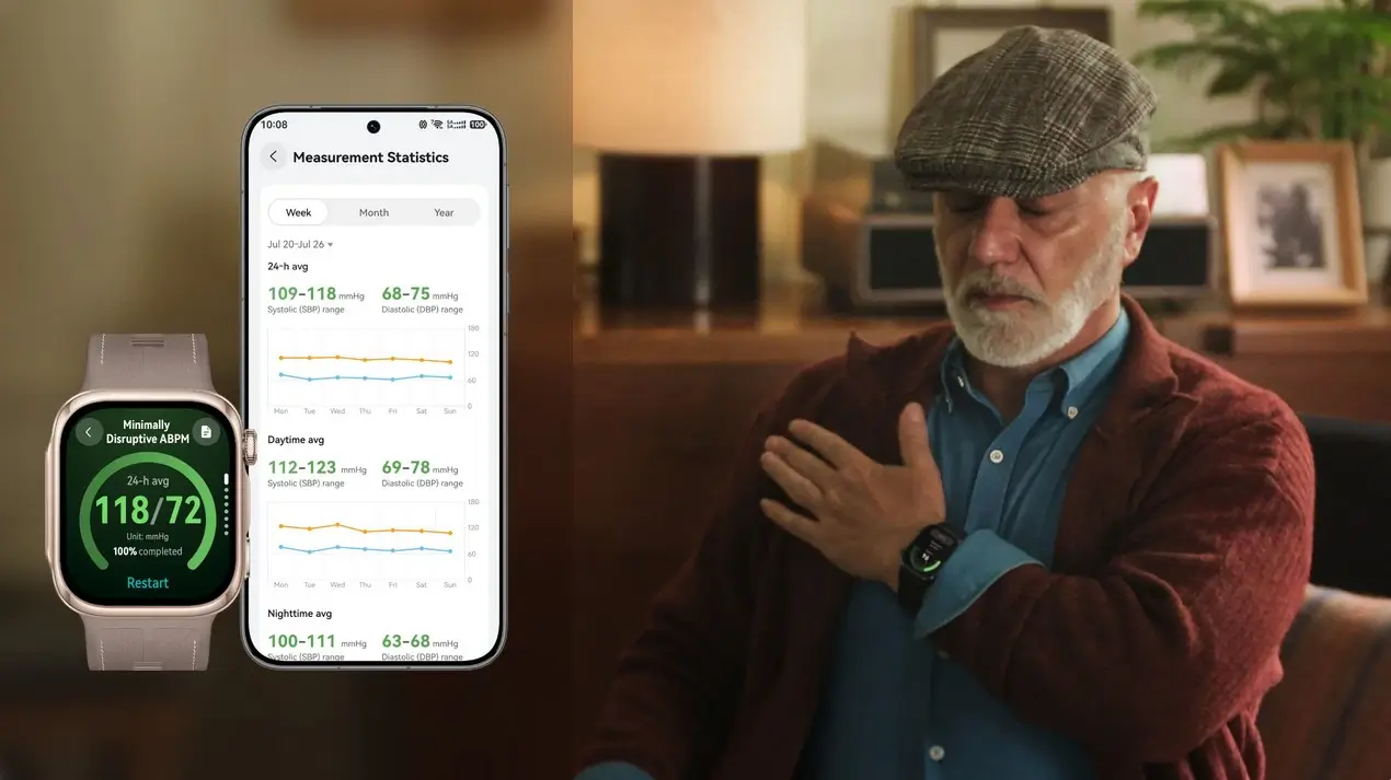 A Huawei bemutatta az új vérnyomásmérős okosórát, amely akár az életünket is megmentheti