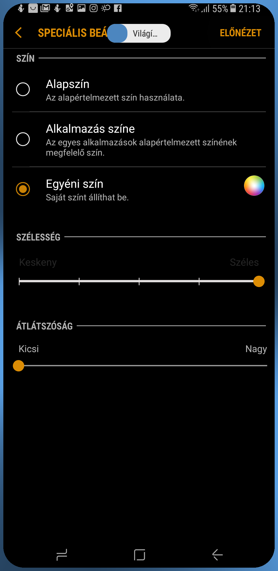 Még menőbb az S8 Edge kijelző