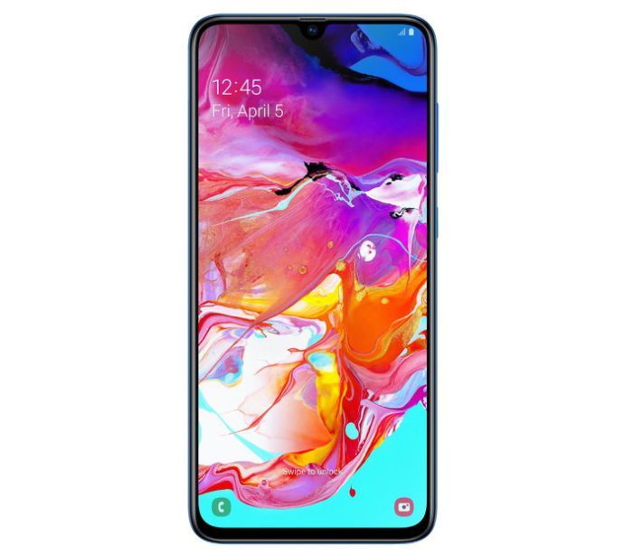 6.7 collal és 32 megapixeles kamerával jött a Galaxy A70
