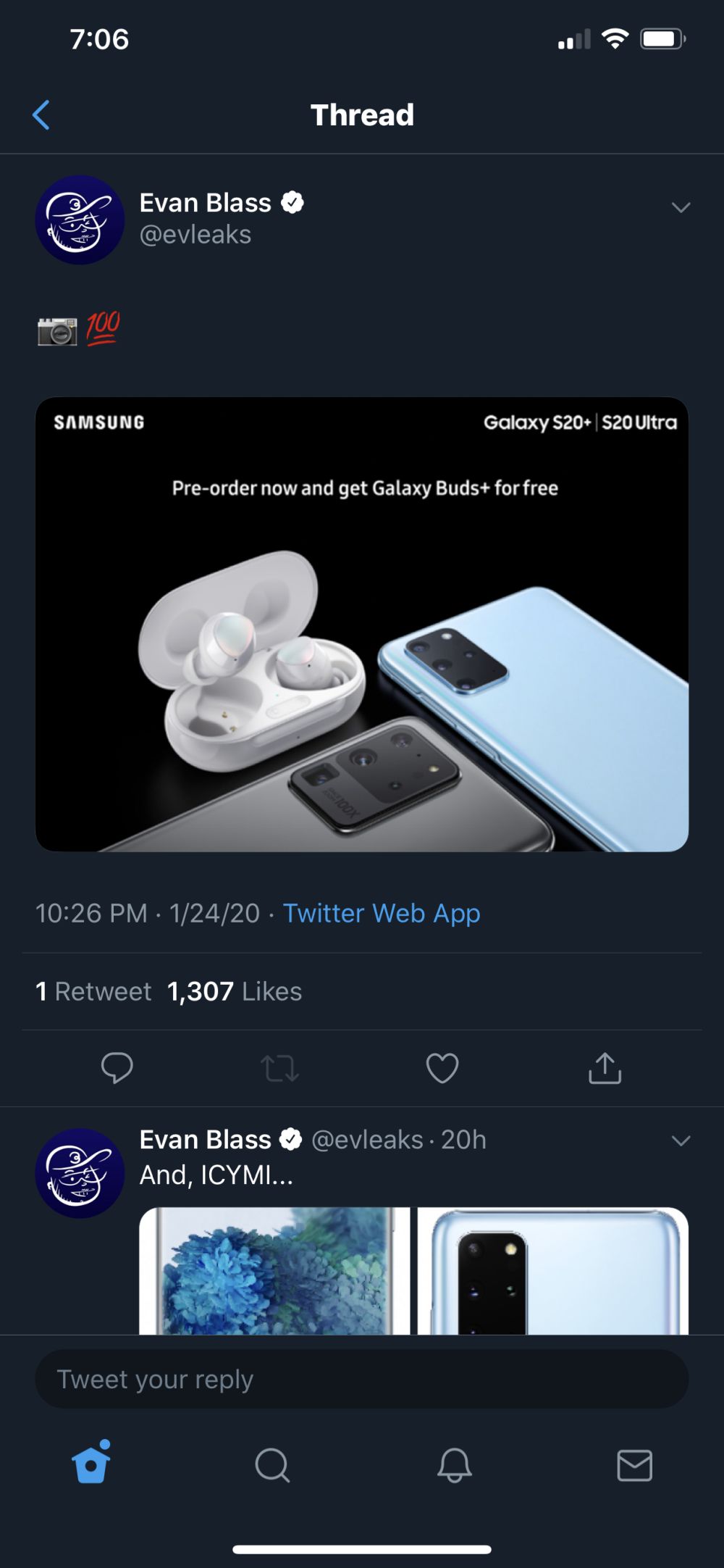 Ajándék Galaxy Buds+ jár előrendelt S20-akhoz