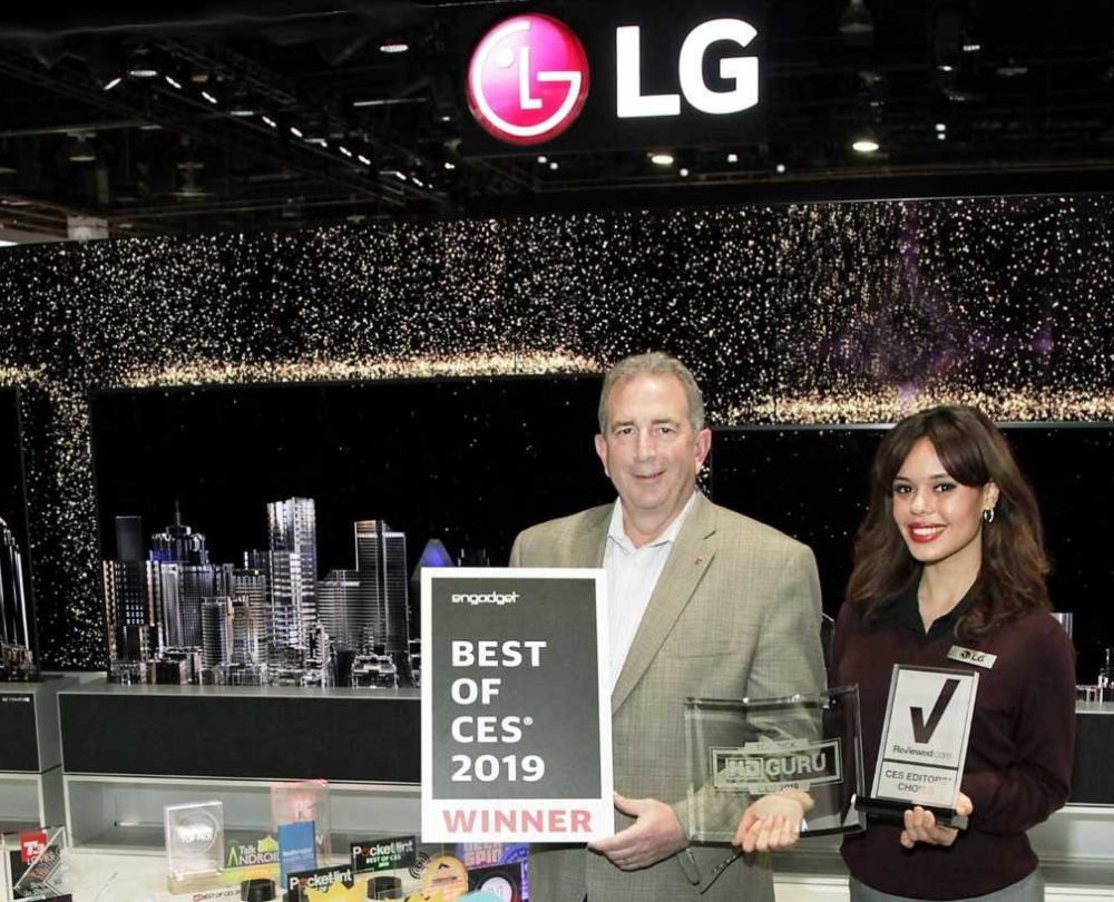 Tarolt az LG a CES 2019-en