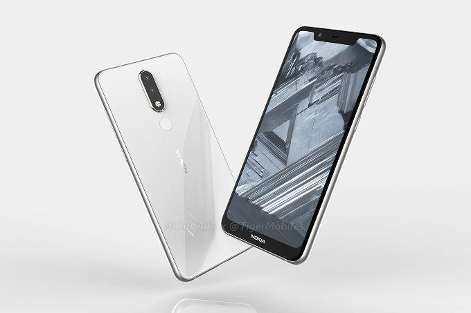 Nokia 5.1 Plus: notch és dual kamera