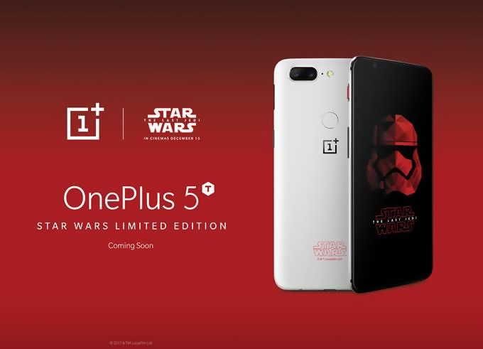Jön: Star Wars limitált OnePlus 5T