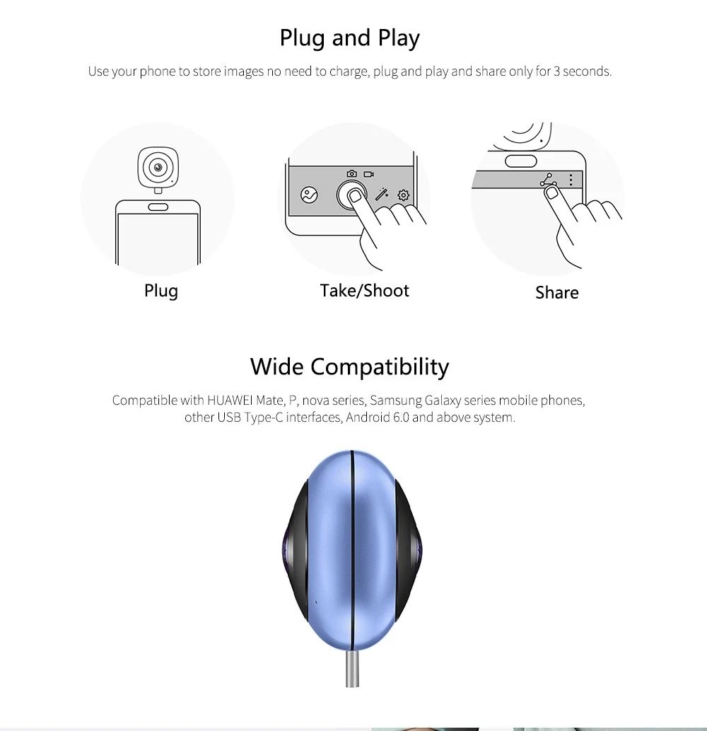 Huawei CV60 körpanoráma lencse 9 ezer forint alatt