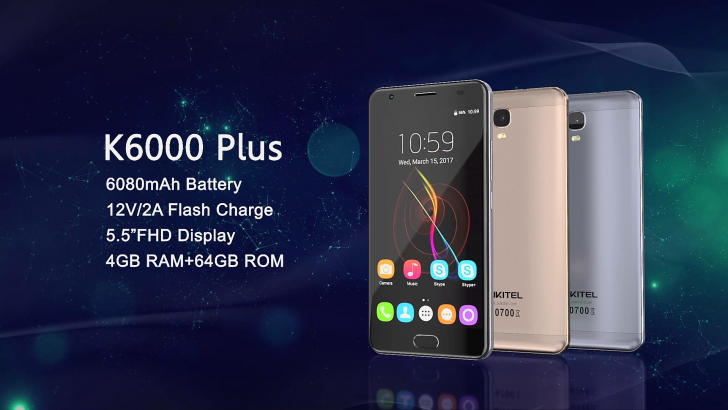 Jön a kínai nagyágyú: Oukitel K6000 Plus