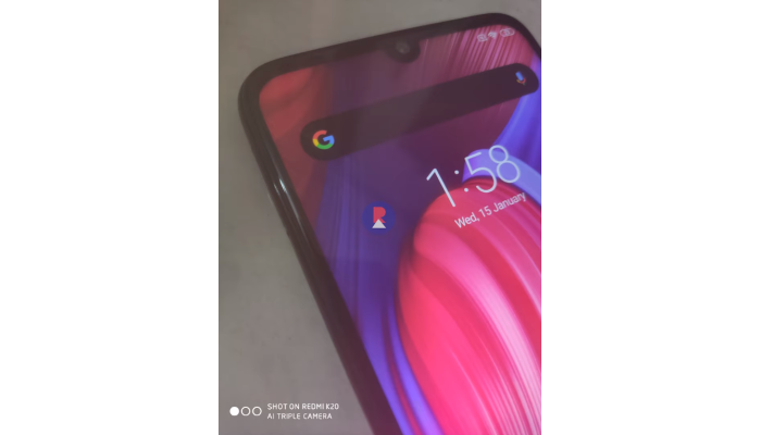 Fotón a titokzatos Poco F2 Lite