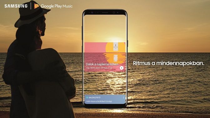 Galaxy S8: mert kell a zene!