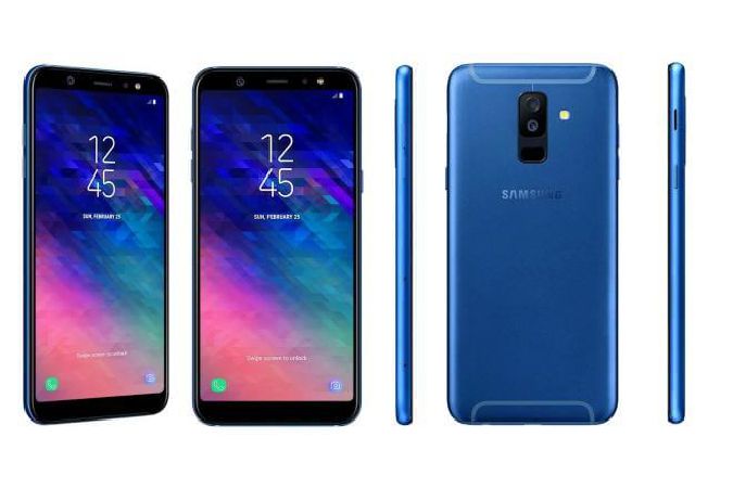 Hivatalos fotókon a Galaxy A6+