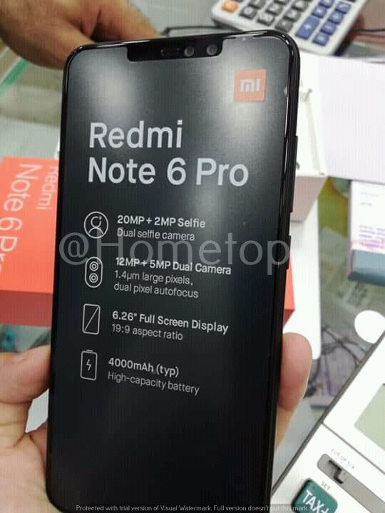 Négy kamerával jön a Redmi Note 6 Pro