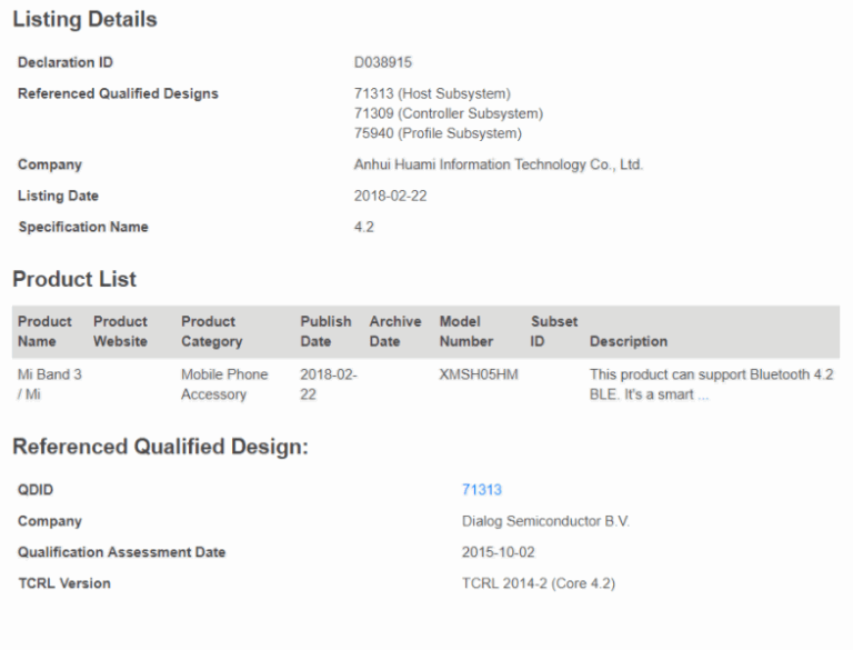 Érkezőben a Xiaomi Mi Band 3