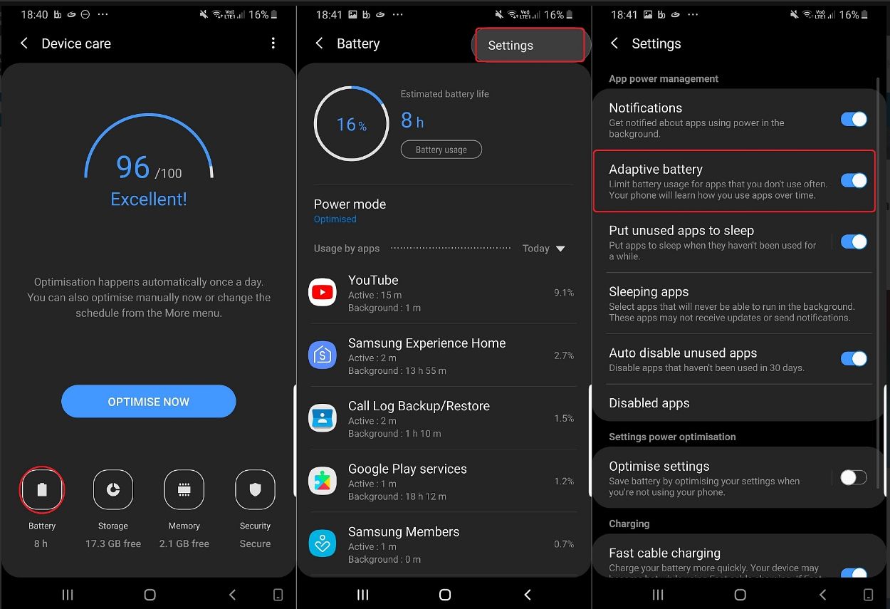 Okos akkumulátort kapnak a Samsungok