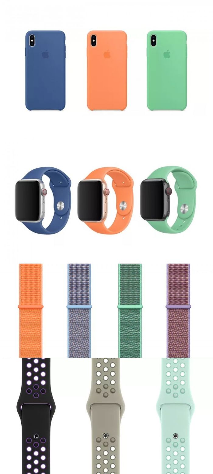 Tavaszi színekben hozott az Apple szíjakat és tokokat