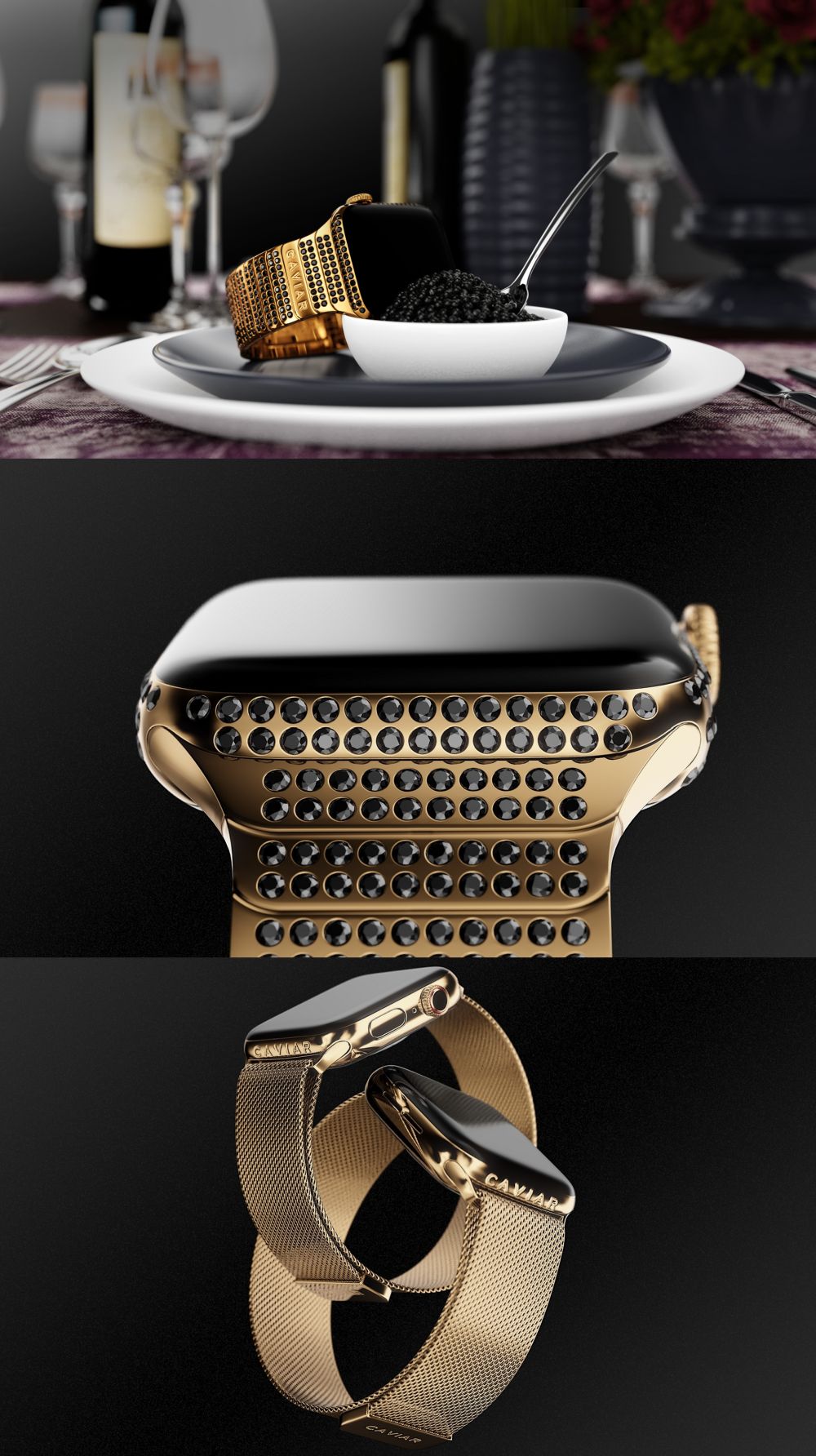 Irgalmatlan drága, egyedi Apple Watch