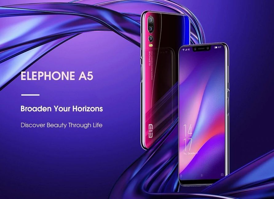 Akciós az öt kamerás Elephone A5