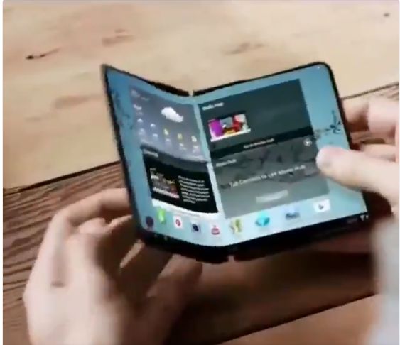 Ilyen a hajlítható Samsung prototípusa
