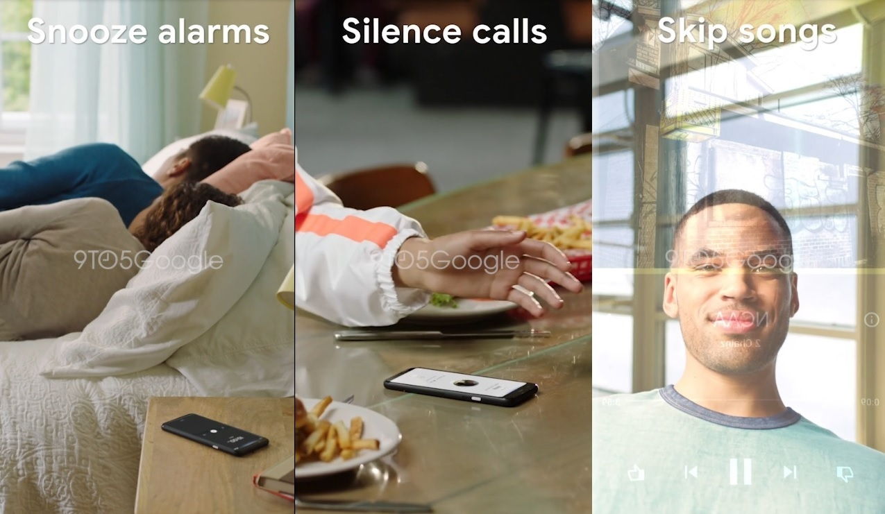 Promo videón a Pixel 4 Motion Sense