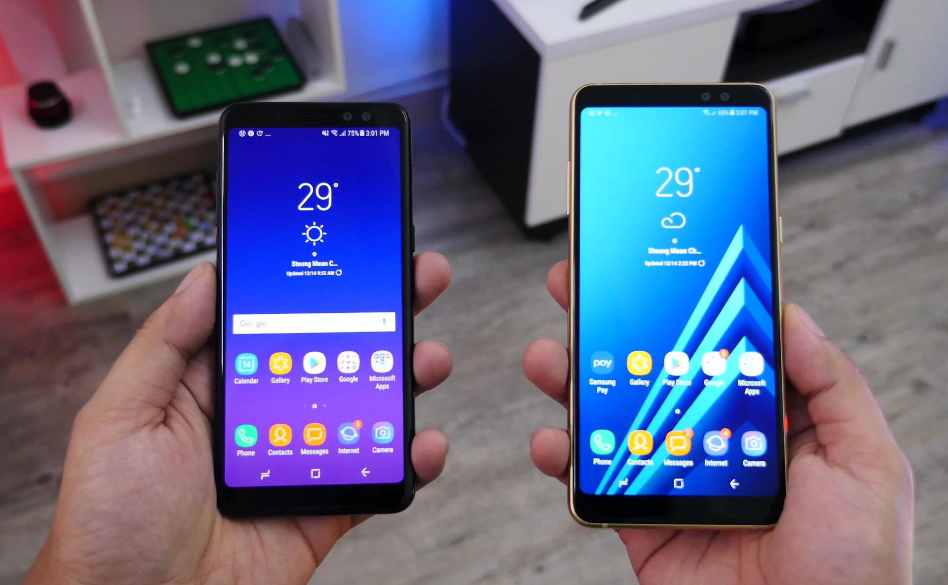  Samsung Galaxy A6 és A6+ (2018) duplateszt
