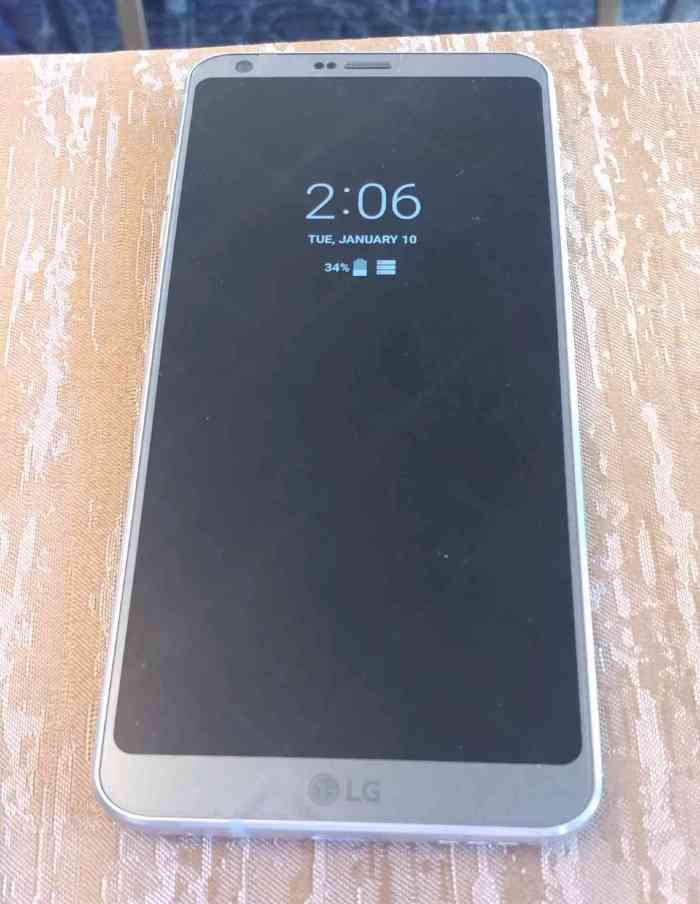 LG G6 friss fotókon