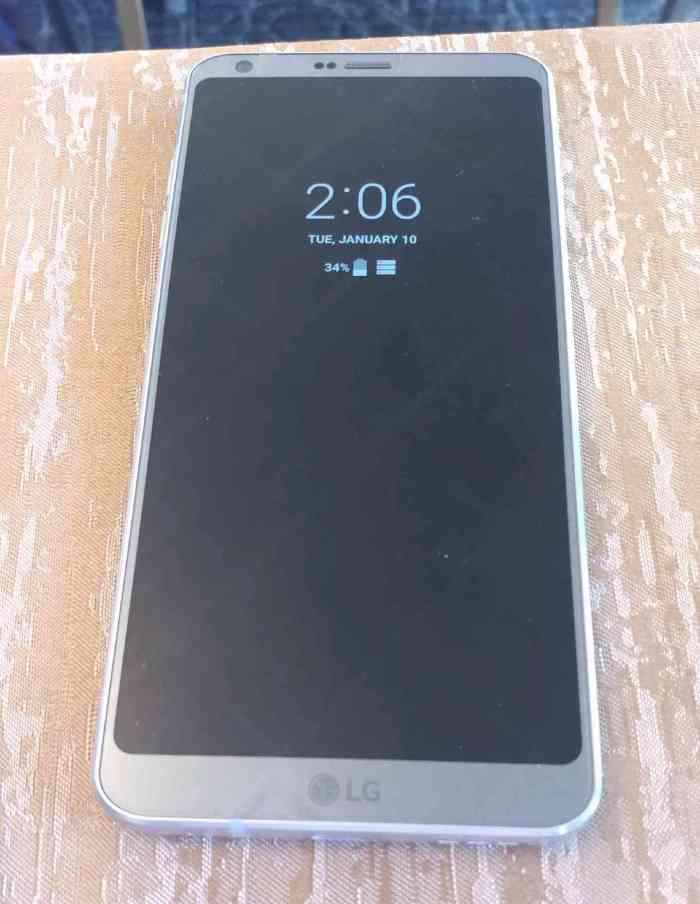 LG G6 friss fotókon